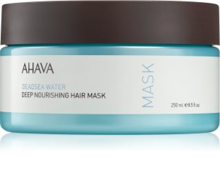AHAVA Dead Sea Water globinsko hranilna maska za lase 220 ml