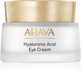 AHAVA Hyaluronic Acid Eye Cream przeciwzmarszczkowy krem pod oczy redukujący cienie i obrzęki 15 ml