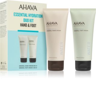 AHAVA Dead Sea Water Essential Hydration Duo Kit Hand & Foot setti käsille ja jaloille