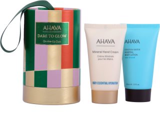 AHAVA Dare to Glow On-the-Go Duo lahjasetti käsiin