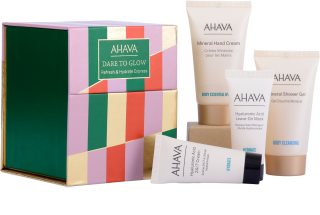AHAVA Dare to Glow Refresh & Hydrate Express lahjasetti vartalolle ja kasvoille