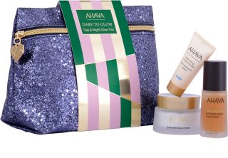 AHAVA Dare to Glow Day & Night Glow Trio lahjasetti ihon kosteutukseen ja kiinteyttämiseen