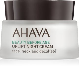 AHAVA Beauty Before Age noční liftingový krém na obličej, krk a dekolt 50 ml
