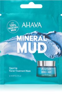 AHAVA Mineral Mud čistiaca bahenná maska pre mastnú a problematickú pleť