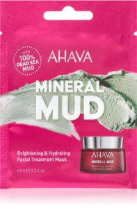 AHAVA Mineral Mud Blegende ansigtsmaske med fugtgivende virkning 6 ml