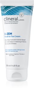 AHAVA Clineral X-ZEM intenzivní krém na celé tělo proti podráždění a svědění pokožky 200 ml