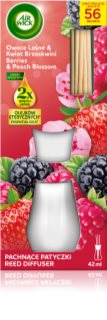 Air Wick Essential Oils Berries & Peach Blossom dyfuzor zapachowy 42 ml