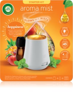 Air Wick Aroma Mist Happiness aroma difuzor cu rezervã + baterie 20 ml