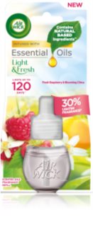 Air Wick Light & Fresh Fresh Raspberry & Blooming Citrus recarga de aroma para difusores 19 ml