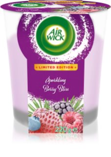 Air Wick Essential Oils Sparkling Berry Bliss XXL vela perfumada 220 g