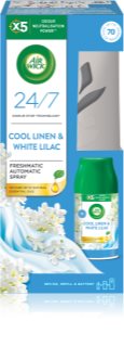Air Wick Freshmatic Cool Linen & White Lilac automatisk luftfrisker med indhold 250 ml