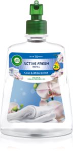Air Wick Active Fresh Linen & White Orchid osvěžovač vzduchu – náhradní náplň 228 ml