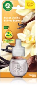 Air Wick Essential Oils Sweet Vanilla & Shea Butter napełnienie do elektrycznego dyfuzora 19 ml