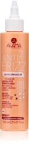 Alama Professional Anti Frizz Gloss Infusion Serum ohne Ausspülen für glänzendes und geschmeidiges Haar 150 ml