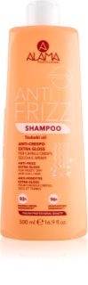Alama Professional Anti Frizz Gloss Shampoo Shampoo gegen strapaziertes Haar 500 ml
