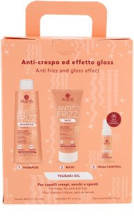 Alama Professional Anti Frizz Gift Box Kinkekomplekt käharate juuste hoolduseks