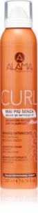 Alama Professional Curl Dry Shampoo Mousse Trockenshampoo für welliges und lockiges Haar 200 ml