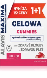 Alavis Maxima Gelowa Gummies žuvacie tablety na kĺby, väzy a kožu 180 ks
