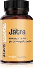 Alavis Maxima Játra kapsle pro podporu funkce jater 90 cps
