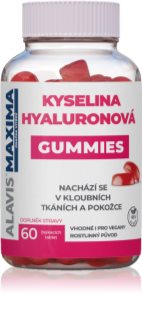 Alavis Maxima Kyselina hyaluronová Gummies žvýkací měkké tobolky s kyselinou hyaluronovou 60 ks