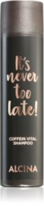 Alcina It's never too late! champô de cafeína para cabelos fortes 250 ml