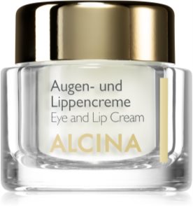 Alcina Effective Care Creme für Augen und Lippen mit glättender Wirkung 15 ml