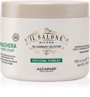 Alfaparf Milano Il Salone Milano Keratin відновлювальна маска для пошкодженого волосся 500 мл