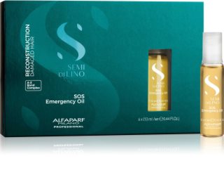 Alfaparf Milano Semi di Lino Reconstruction Reparative nourishing oil for hair strengthening 6x13 ml
