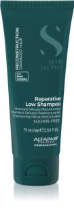 Alfaparf Milano Semi di Lino Reconstruction Reparative uudistava shampoo vaurioituneille hiuksille