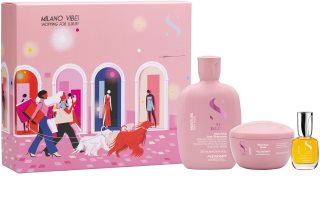 Alfaparf Milano Semi di Lino Moisture Holiday Kit Dāvanu komplekts intensīvai mitrināšanai 3 gab.