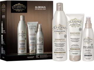 Alfaparf Milano Il Salone Milano Glorious Kit Dāvanu komplekts sausiem un bojātiem matiem
