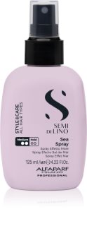 Alfaparf Milano Semi di Lino Style&Care Sea spray Izsmidzināms sāli saturošs līdzeklis matu teksturēšanai 125 ml