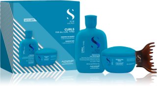 Alfaparf Milano Semi Di Lino Curls Duo Kit Coffret cadeau 3 pcs