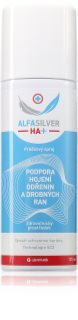 ALFASILVER AlfaSilver HA+ práškový sprej na podporu hojení drobných ran 125 ml