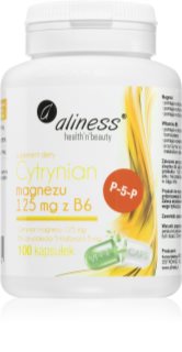 Aliness Cytrynian Magnezu 125mg z B6 (P-S-P) kapsułki na prawidłową czynność układu nerwowego 100 caps.