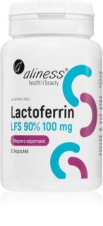 Aliness Lactoferrin LFS 90% 100mg kapsułki na wsparcie układu odpornościowego 30 caps.