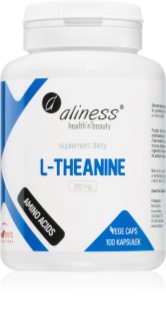 Aliness L-Theanine 200mg kapsułki efekt harmonizujący 100 caps.