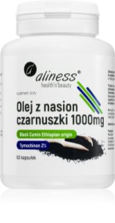 Aliness Olej z nasion czarnuszki 2% 1000mg kapsułki na poprawę trawienia 60 caps.