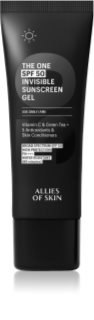 Allies of Skin The One Invisible Suncscreen Gel gel matificante invisível SPF 50