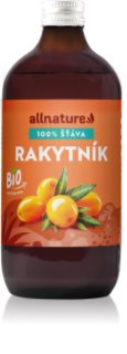 Allnature Rokitnik BIO sok 100% w jakości BIO 500 ml