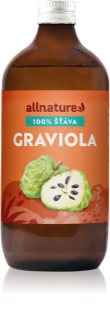 Allnature Graviola Premium 100 % šťava 500 ml