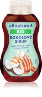 Allnature Syrop kokosowy BIO słodzik naturalny w jakości BIO 250 ml