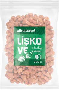 Allnature Lieskové oriešky orechy natural 500 g