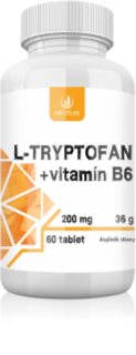 Allnature L-tryptofan + vitamín B6 tablety pro podporu snížení míry únavy a vyčerpání 60 tbl