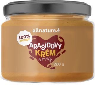 Allnature Krem z orzeszków ziemnych gładki krem orzechowy 100%