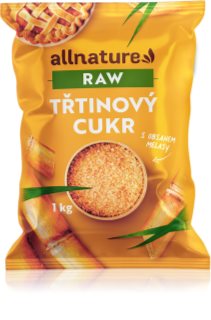 Allnature Třtinový cukr nerafinovaný RAW přírodní sladidlo 1000 g