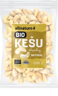 Allnature Kešu orechy BIO orechy v BIO kvalite 100 g