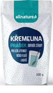 Allnature Křemelina prášek pro krásné vlasy, pleť a nehty