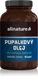 Allnature Pupalkový olej kapsle pro normální funkci srdce a cév 60 cps