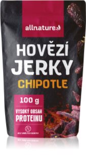 Allnature Hovězí jerky Chipotle sušené maso hovězí 100 g